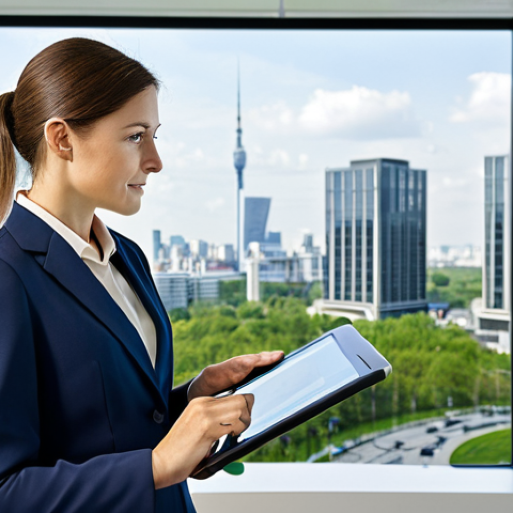 환경영향평가사 이직 준비 체크리스트 - Environmental Consultant**
"A professional environmental consultant, fully clothed in appropriate b...