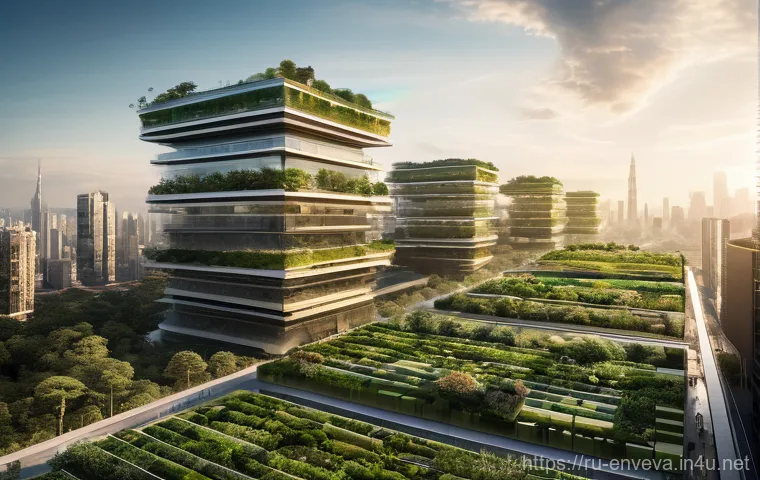 환경영향평가 관련 최신 트렌드 - Image Prompt 1: The Future of EIA: Tech-Driven Environmental Stewardship**