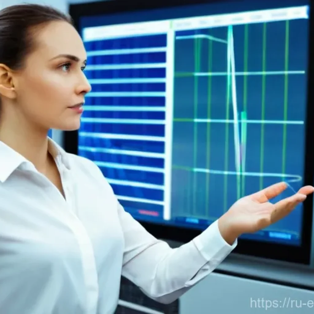 환경영향평가사 자격증의 필요성 - **Prompt:** A focused female environmental expert, around 30 years old with Eastern European feature...